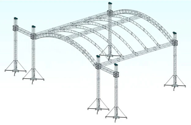 Curved Aluminum Truss and Circle Truss Curved Aluminum Truss and Circle Truss